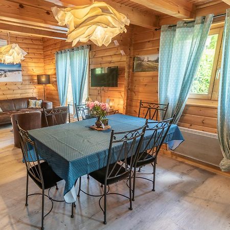 Chalet La Calougeotte, Jardin, Spa Et Sauna Prives Le Menil Экстерьер фото