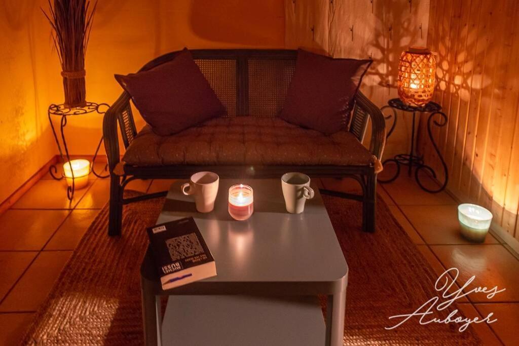 Chalet La Calougeotte, Jardin, Spa Et Sauna Prives Le Menil Экстерьер фото