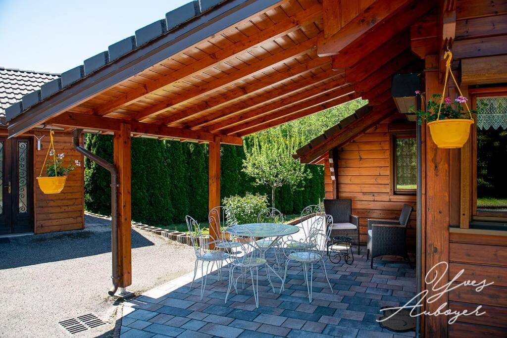 Chalet La Calougeotte, Jardin, Spa Et Sauna Prives Le Menil Экстерьер фото