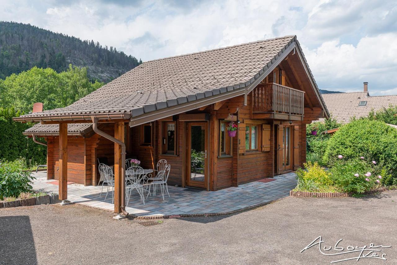 Chalet La Calougeotte, Jardin, Spa Et Sauna Prives Le Menil Экстерьер фото