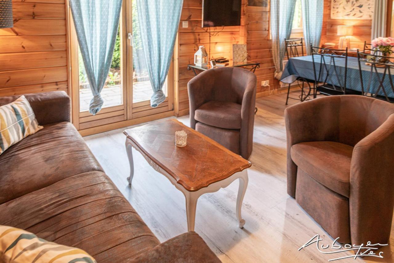 Chalet La Calougeotte, Jardin, Spa Et Sauna Prives Le Menil Экстерьер фото