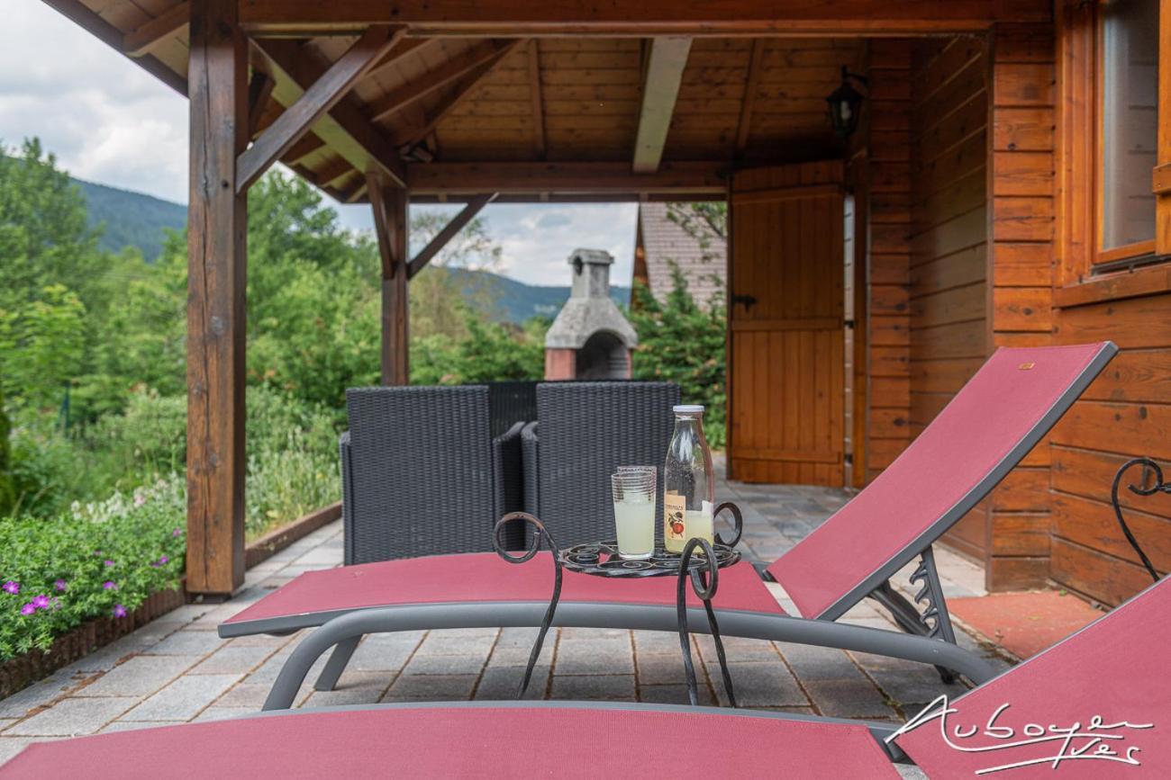Chalet La Calougeotte, Jardin, Spa Et Sauna Prives Le Menil Экстерьер фото