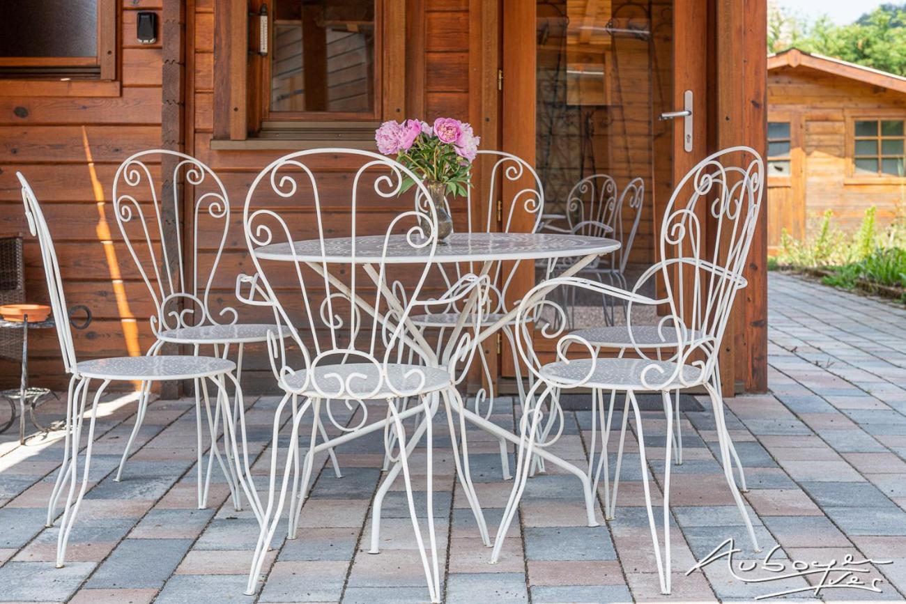 Chalet La Calougeotte, Jardin, Spa Et Sauna Prives Le Menil Экстерьер фото